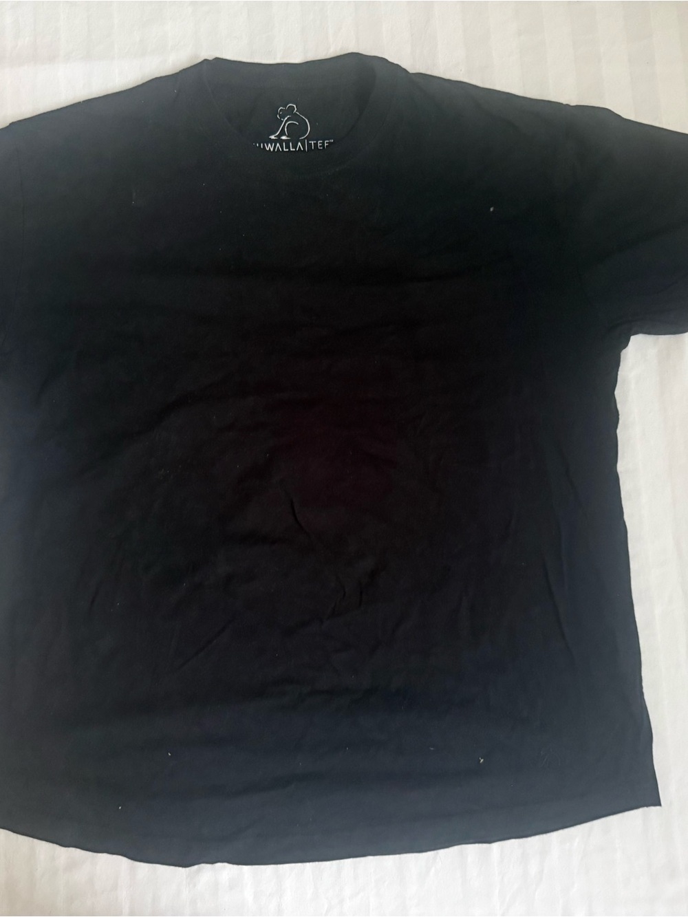 Kuwalla-Tee Men's Black Short Sleeve Crewneck Tee - Classic Everyday, Size M